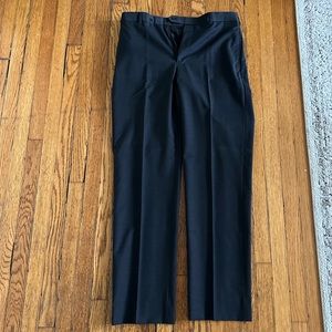 Brooks Brothers 33 W x 32 L Dress Pants - Black Charcoal color